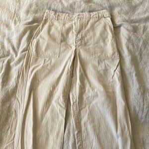 Free People Sunday Skies high-rise cropped pants